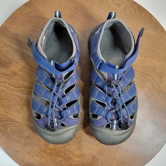 Keen Newport Boys H2 Sandals 7 Blue Depths‎ Gargoyle Athletic Hiking - Picture 6 of 10